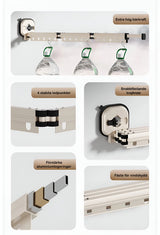 Ihopfällbar väggmonterad tvättställning