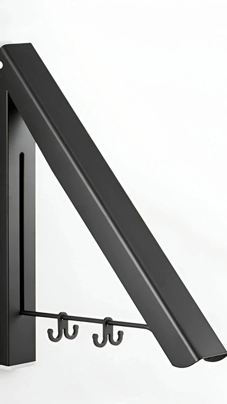 Smart väggmonterad torkställning för hushåll